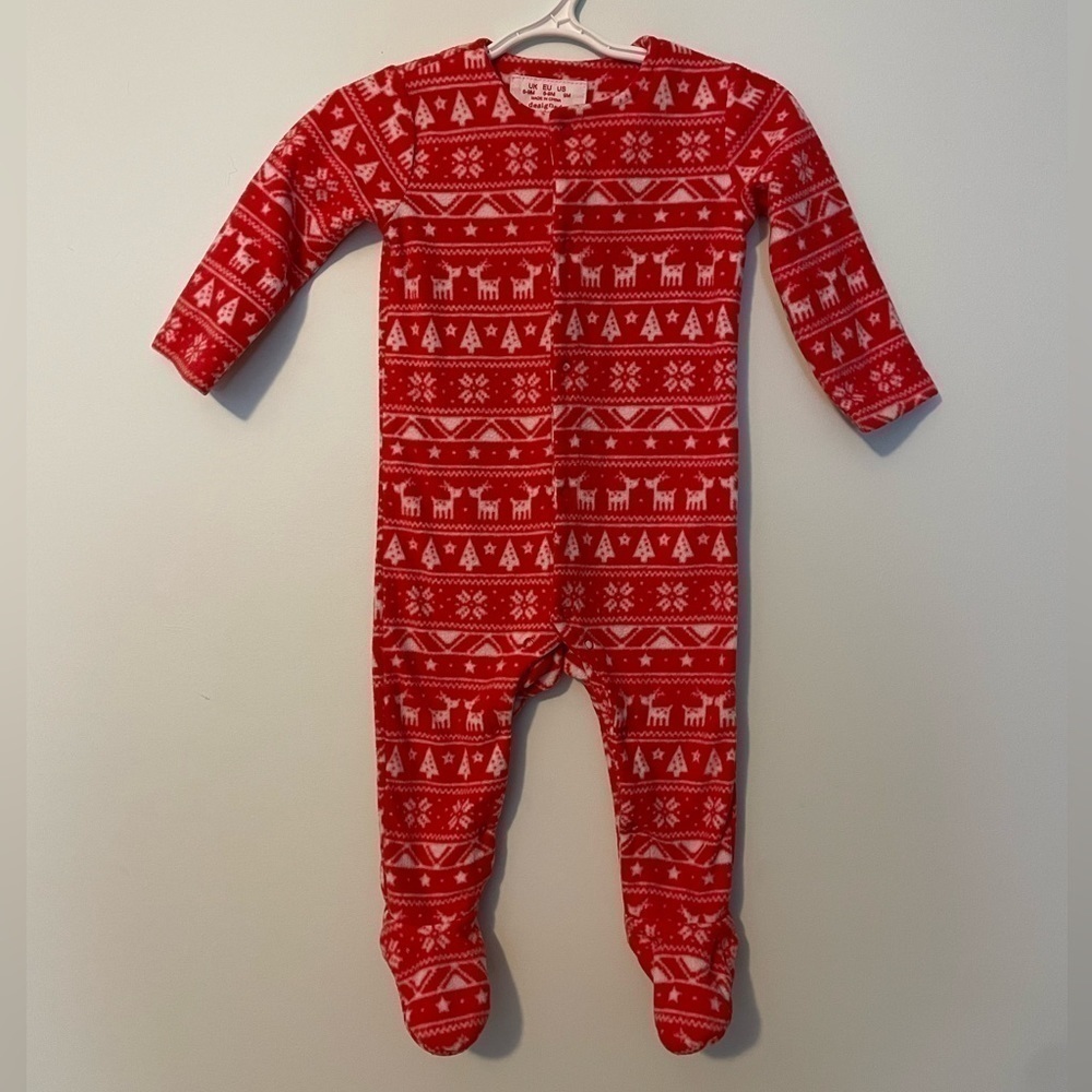 Florence & Fred Baby Holiday Sleeper 6-9 Months Fleece